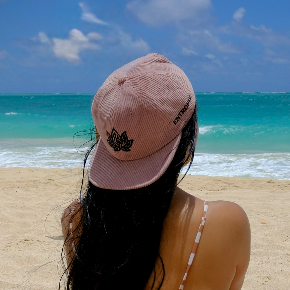Lotus Corduroy Hat