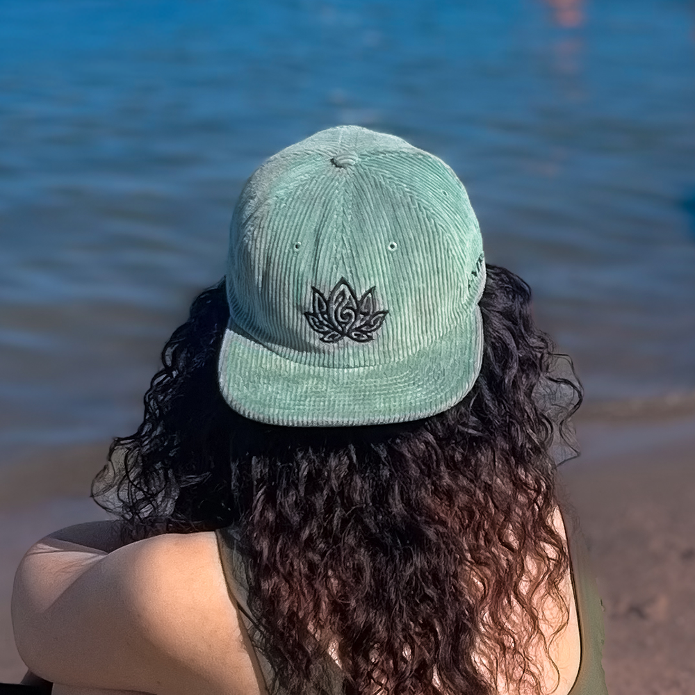Lotus Corduroy Hat